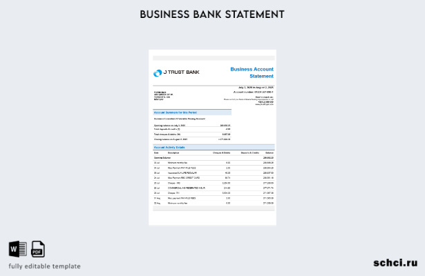 цифровая загрузка J Trust Royal business Bank заявление компании шаблон в формат